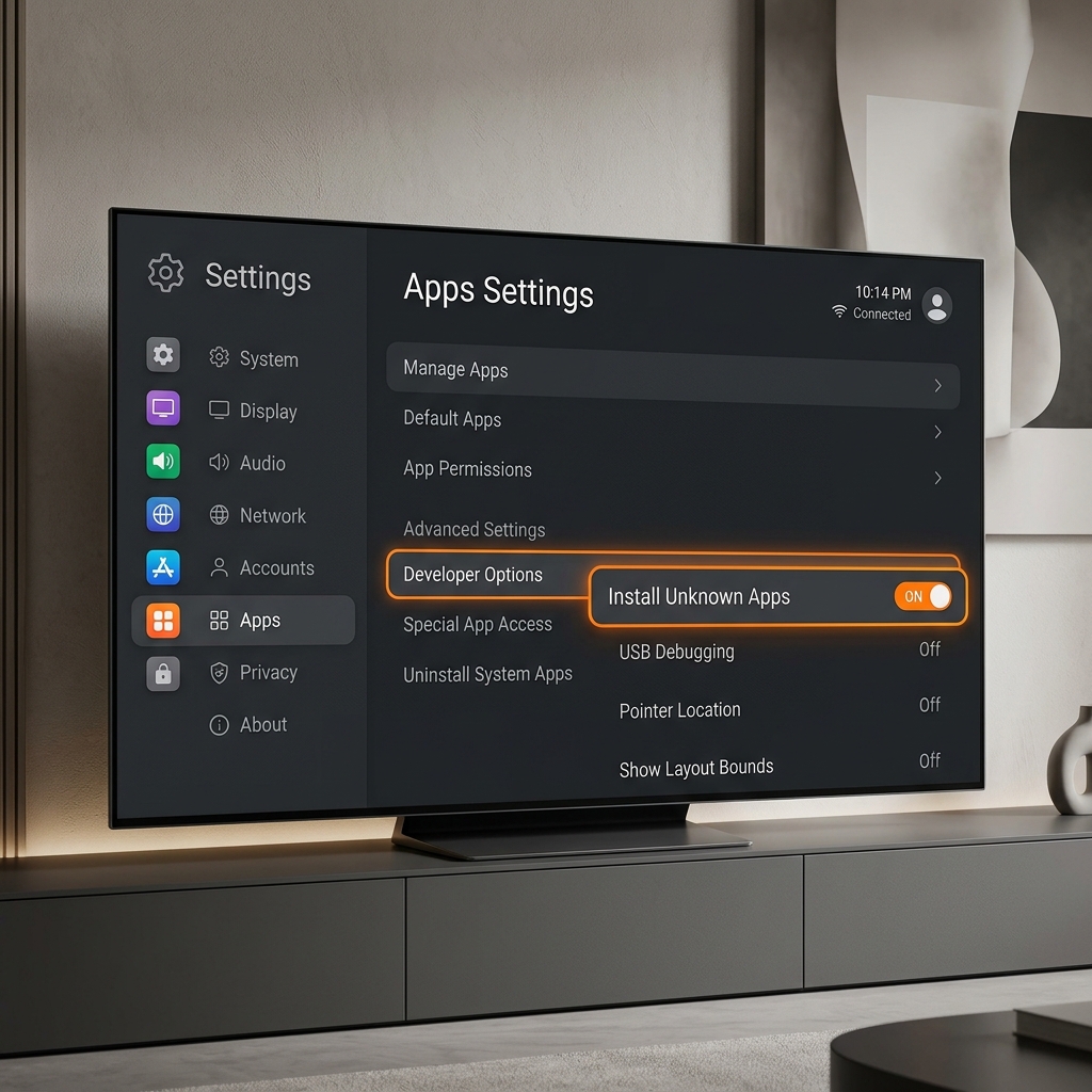 Firestick Onbekende Apps Installeren Menu