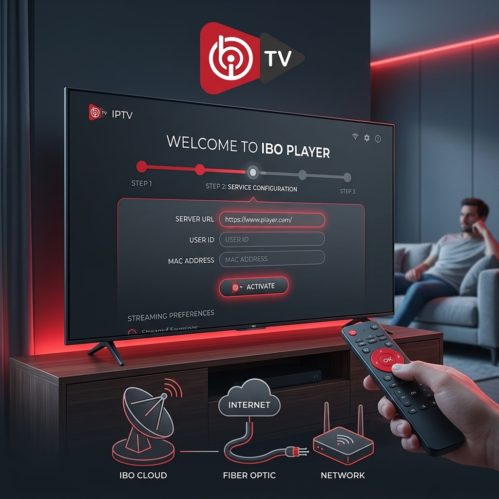 IBO Player Setup Gids Interface