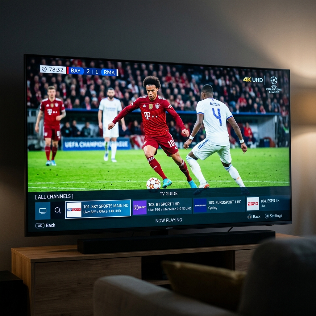 IPTV Server Stabiliteit Testen met Live Sport