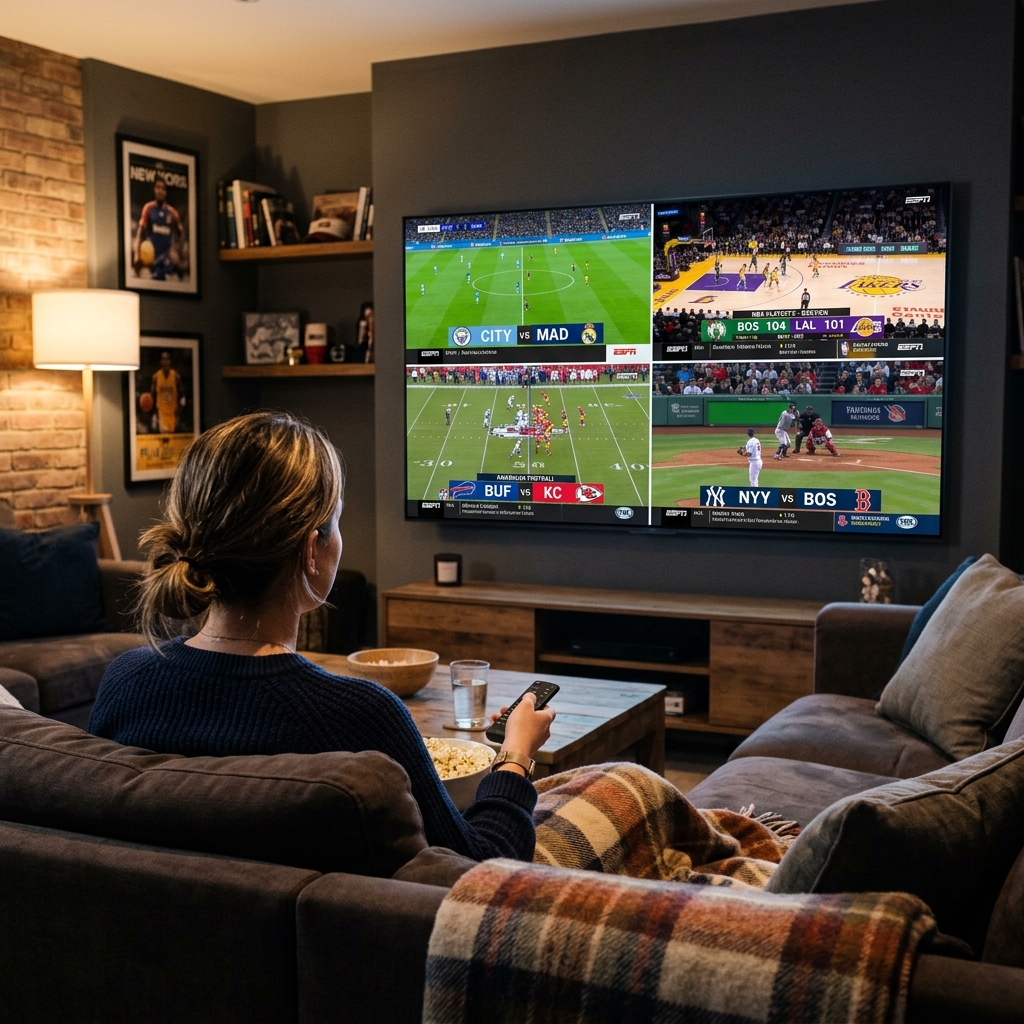 Multi-screen live tv kijken op IPTV Smarters Pro