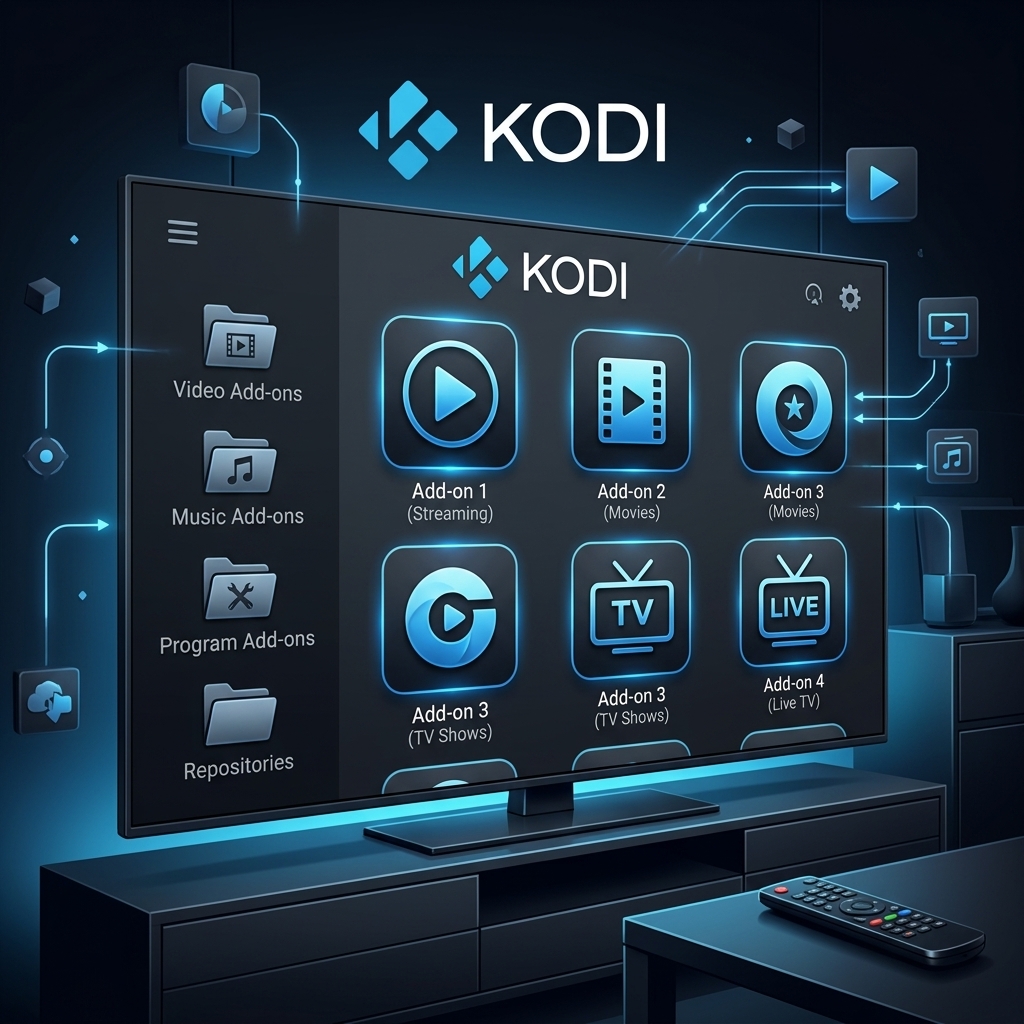 Kodi Add-on Ecosysteem Interface