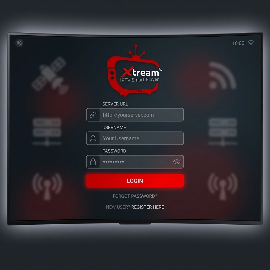 Xtream Codes API Inlogscherm Nederland